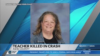 Ashe County teacher killed in head-on crash on her way to school
