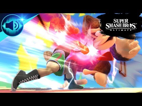 Super Smash Bros Ultimate Punch Hit Sound Effects Pack