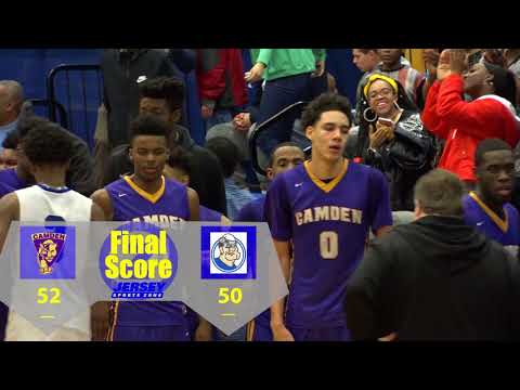 No. 14 Camden 52 Trenton Catholic 50 Boys Basketball highlights