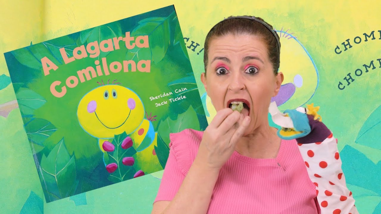 "A lagarta comilona" da Ciranda Cultural