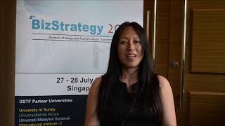 Dr. Xiaohong Li at BizStrategy Conference 2015 by GSTF