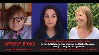 Launch reading by Amanda Dalton, Imtiaz Dharker and Katie Donovan