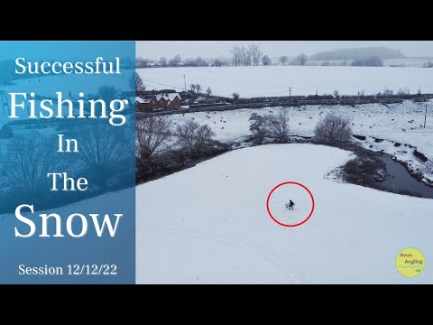 Small River Fishing In The Snow - How To Keep Catching When It's Really Cold - 12/12/22 (Video 368)