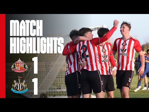 Starting 2026 With A Point | Sunderland AFC U21s 1 - 1 Newcastle United U21s | PL2 Highlights