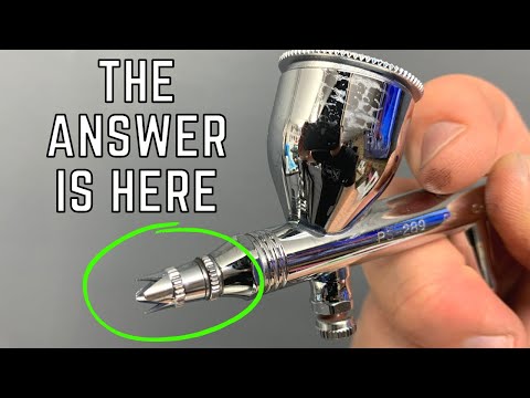 Basic Tip that Helps Airbrushing Lines and Fine Details