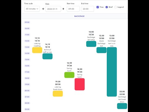 Cascade Event Planner, let's create a VISUAL SCENARIO for your event!
