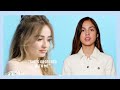 유튜브 다운로드 Sabrina Carpenter reacting to Olivia Rodrigo 'Drivers License ' music video