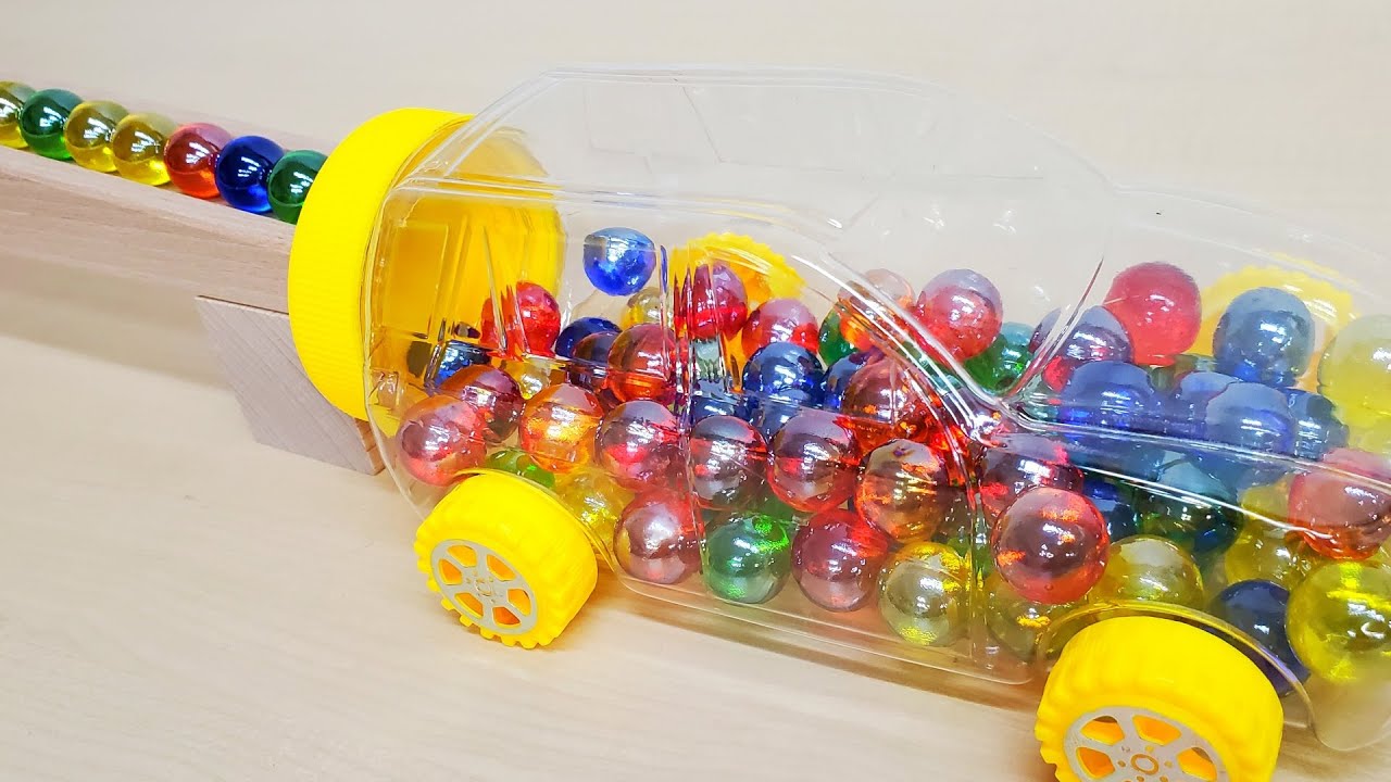 Marble Run Race HABA Wave slope RV Skelton Car