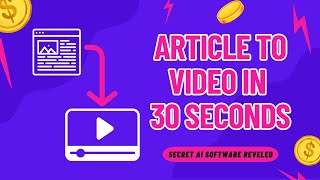 How to Quickly Turn Blog Posts into Engaging Videos | Passivern