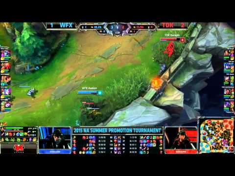[2015.04.28] Game 4 Team Dragon Knights vs Winterfox S5 NA LCS Summer 2015 Promotion Tourn