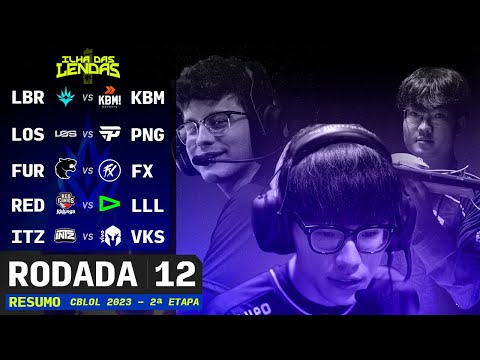 RESUMO CBLOL 12ª Rodada: É O MELHOR TIME DO CBLOL! | Ilha das Lendas