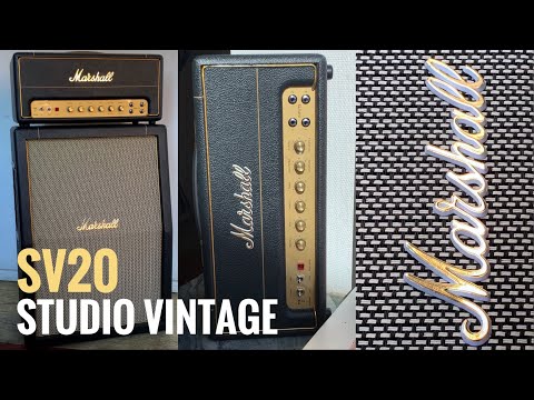 Marshall Studio Vintage SV20 Half Stack - A Modern Classic?