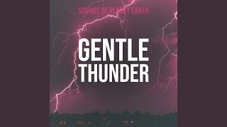 Meditative Train Sounds with Distant Thunder Atmosphere