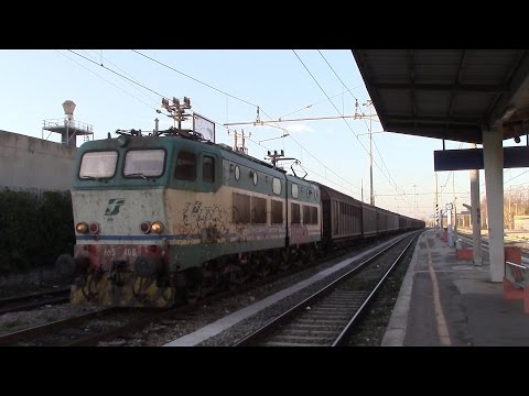 E655.408 + Merci delle Conserve [Bologna S.D. - M. Marcianise] in partenza da Pomezia