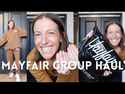 $202 Haul From The #Mayfair Group: #TryOn Of The Avery Woods Collab Sweat Set