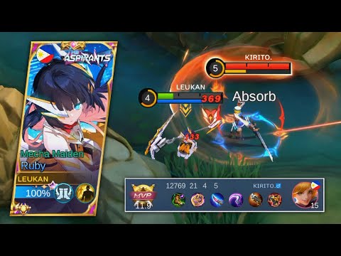 RUBY COMEBACK AGAINST THIS MERCILESS FANNY!😰RUBY BEST BUILD 2023