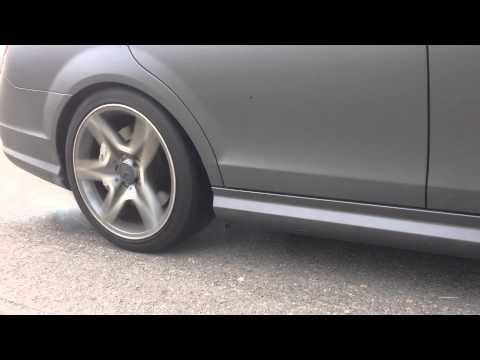 MYS ECU 升級系統 ~ BENZ C63 強化後瘋狂燒胎