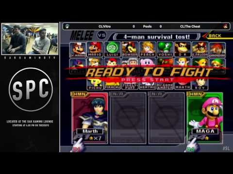 SPC40 Pools - CL|Vitro (Marth) vs CL|The Cheat (Luigi)