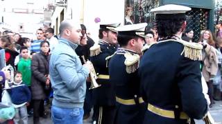 preview picture of video 'Banda Vera Cruz Los Palacios y Villafranca - Roki - Reyes 2011'