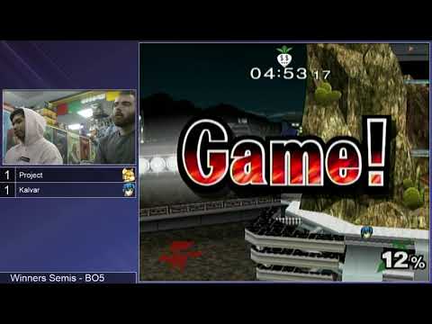 GSS 110 SSBM - Project (Fox) vs. Kalvar (Marth) - Melee WSF
