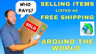 Selling Items with FREE SHIPPING to International Countries on eBay