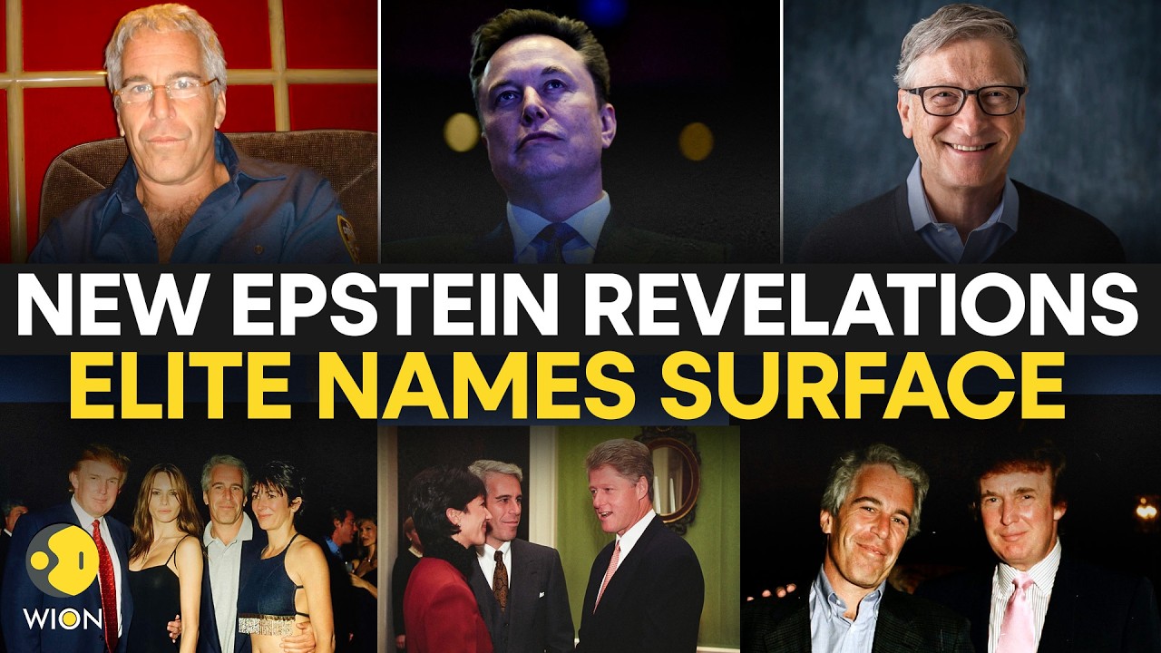 Epstein Files LIVE: Newly Released DOJ Documents Rock High-Profile Names | WION