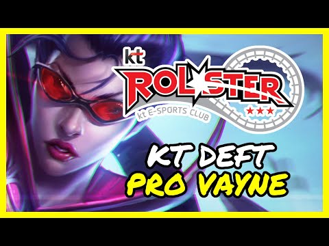 DEFT VAYNE DOMINATION | KT FAN CHANNEL | VAYNE VS SIVIR | CHALLENGER KOREA | LEAGUE OF LEGENDS