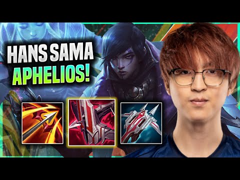 HANS SAMA PERFECT GAME WITH APHELIOS! - RGE Hans Sama Plays Aphelios ADC vs Xayah! | Patch 11.21