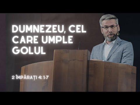 Dumnezeu, cel care umple golul | Dan Mercioniu | 27.08.2023 AM