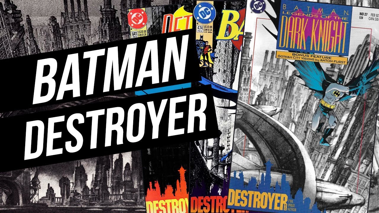 Batman Destroyer - Creating Gotham, Batman '89 & Anton Furst comic review