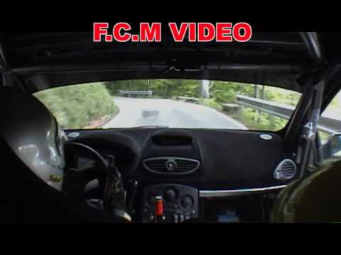 CAMERA CAR RALLY CITTA' DI TORINO 2010 TADONE - PARODI RENAULT CLIO R3C