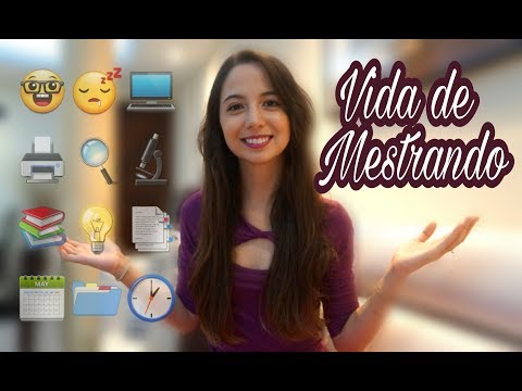 COMO É UM MESTRADO? (ROTINA)