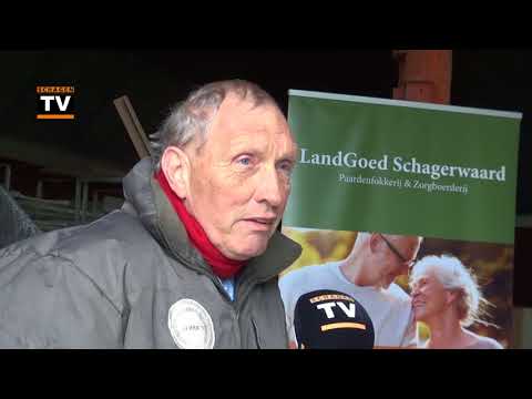 Eerste paal Zorgboerderij landgoed Schagerwaard Dirkshorn