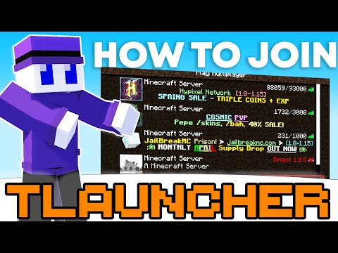 How to Join a Minecraft Server on TLauncher (2023)