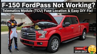 F-150 FordPass Not Working? Telematics Module (TCU) Fuse Location & Easy DIY Fix! (2015-2017)