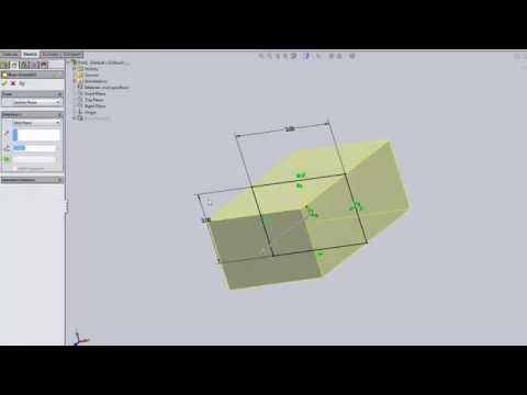 SolidWorks Basic Introductory Tour and Exercise