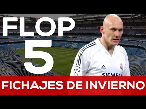 Cassano, Faubert, Gravesen y los PEORES fichajes de invierno | FLOP 5