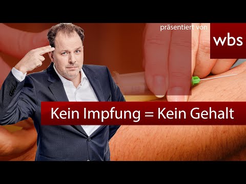 Ohne Impfung = kein Gehalt! Legal? Anwalt Christian Solmecke klärt auf