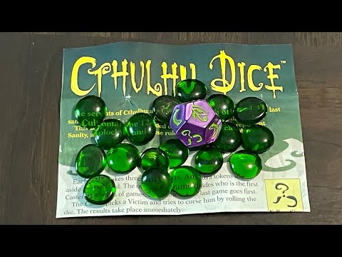 Sci-Fi Fantasy Saturday - Cthulhu Dice (SJG)