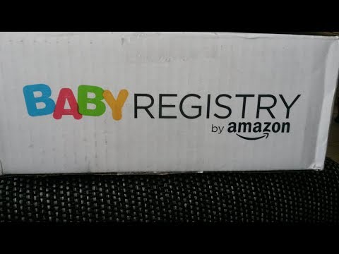 BABY REGISTRY BOX by AMAZON 2018