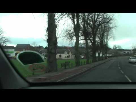 Scenic Drive: Edinburgh, Scotland, UK to New Lanark, South Lanarkshire, Scotland, UK