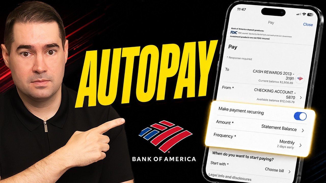 How to Set Up AutoPay for Bank of America Credit Cards