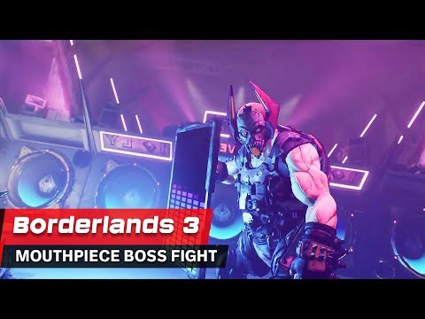 BORDERLANDS 3 Mouthpiece Boss Fight Gameplay (01.05.2019)