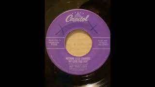 NAT KING COLE ♪NOTHING EVER CHANGES MY LOVE FOR YOU♪