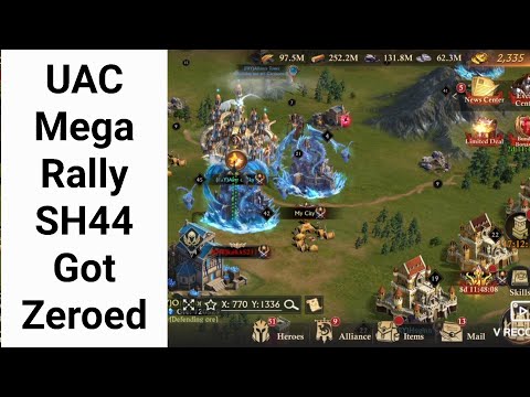 King of Avalon UAC SH44 attacks us, we decided  to zero him.