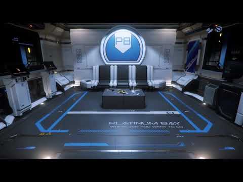 Walking around an outpost in New Babbage - Star Citizen 3.11.1