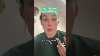👅 Articulation | ONE SIMPLE EXERCISE