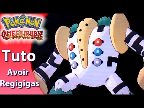 comment trouver regigigas dans pokemon rubis omega