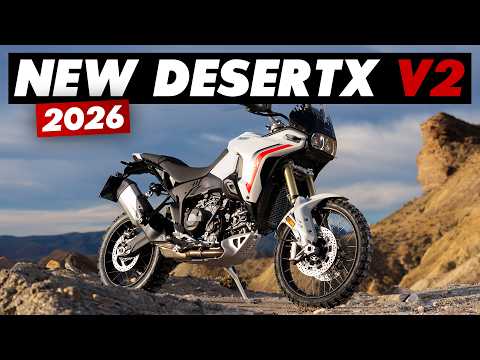 New 2026 Ducati DesertX V2 Announced: 9 Things To Know!