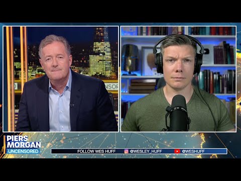 I talk Augustine and Just War with Piers Morgan